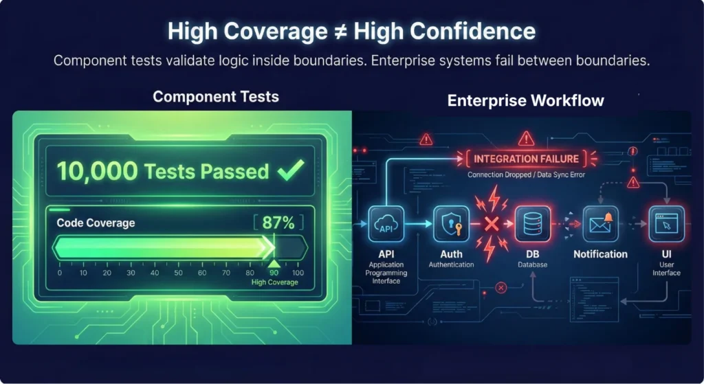 High coverage, low confidence