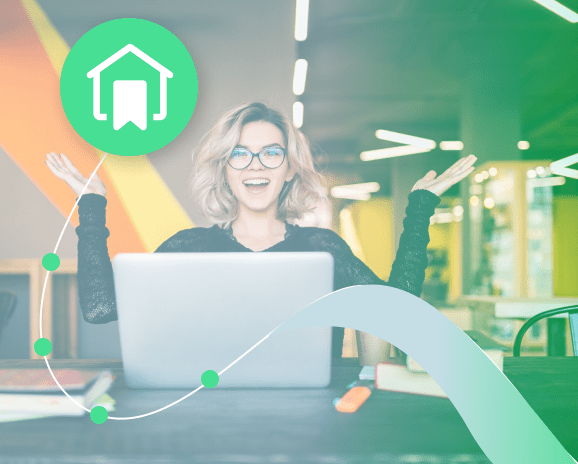 Women showing onboarding materials