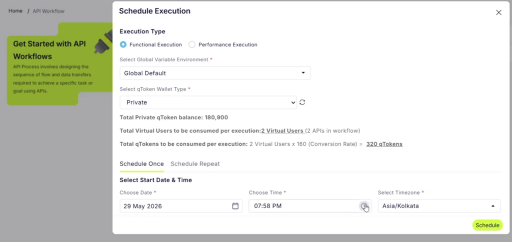 Listing Page Scheduling